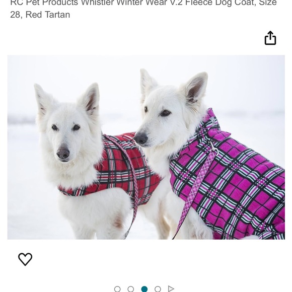 π₯³3 time HOST PICK!π₯³ RC Pets fleece Whistler Winter dog vest - Picture 11 of 11